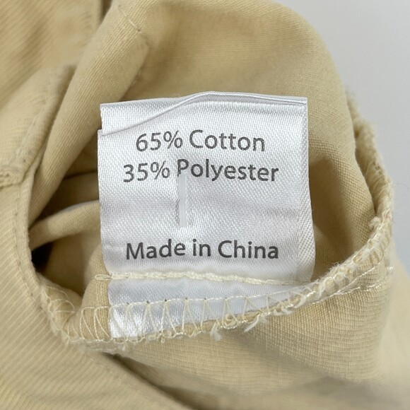 PRINCESS POLLY High Rise Pleated Relaxed Chino Pants with D-Ring Belt Size 4 - Picture 6 of 6